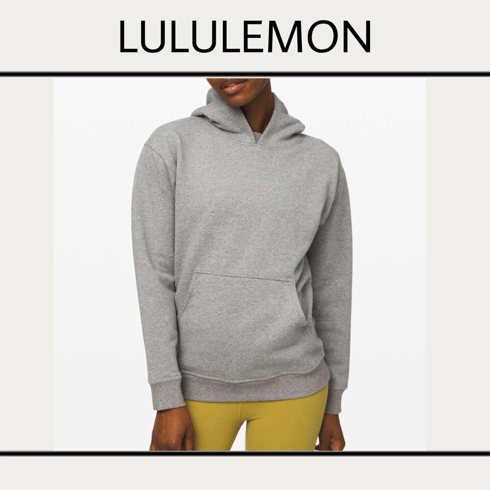Lululemon All Yours Hoodie Heathered Grey Women’s XS